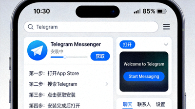 iOS苹果版Telegram中文版2024年官方安装步骤详解截图