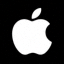苹果iOS系统白色标志图标